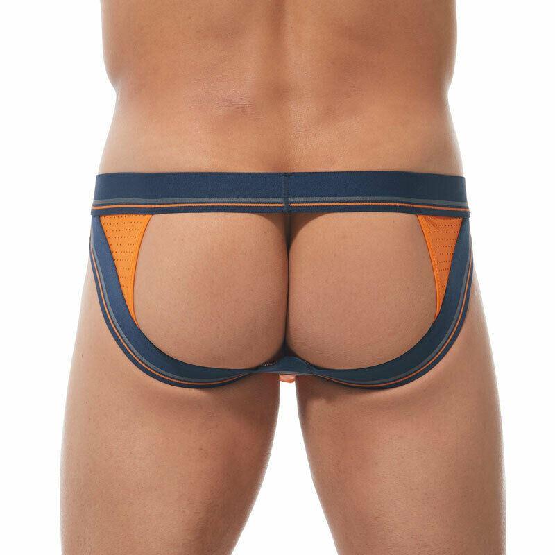 Gregg Homme Jock Push Up 3.0 Jockstraps & Pad Orange MEDIUM 170434 117A - SexyMenUnderwear.com