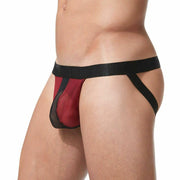 GREGG HOMME Jock Temptation Jockstrap See-Thru Mesh Red 152134 109 - SexyMenUnderwear.com