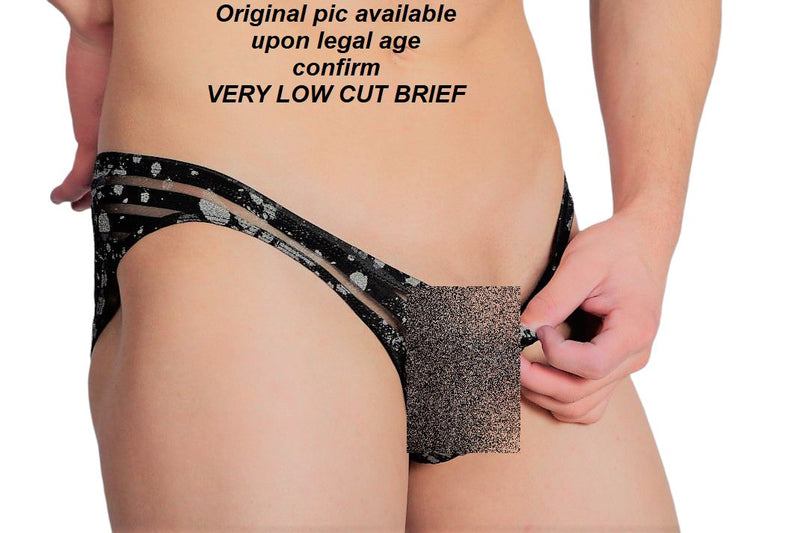 GREGG HOMME Luxury 3G Micro Low Cut brief Silver 1931 12 - SexyMenUnderwear.com