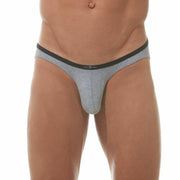 Gregg Homme Mens Brief FEEL IT Slip Pour Homme Cotton Black 162403 87 - SexyMenUnderwear.com