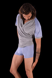 Gregg Homme Modal Lounge 2 piece Kit T-Shirt Medium + Boxer Small MX6 - SexyMenUnderwear.com