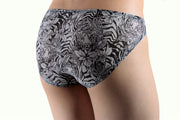 GREGG HOMME Sheer No C Ring Micro Brief Wild Life Print NR1023 2B - SexyMenUnderwear.com
