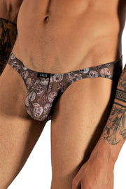 Gregg Homme SKULL Mens mini Briefs Slip C-ring 03 23b - SexyMenUnderwear.com