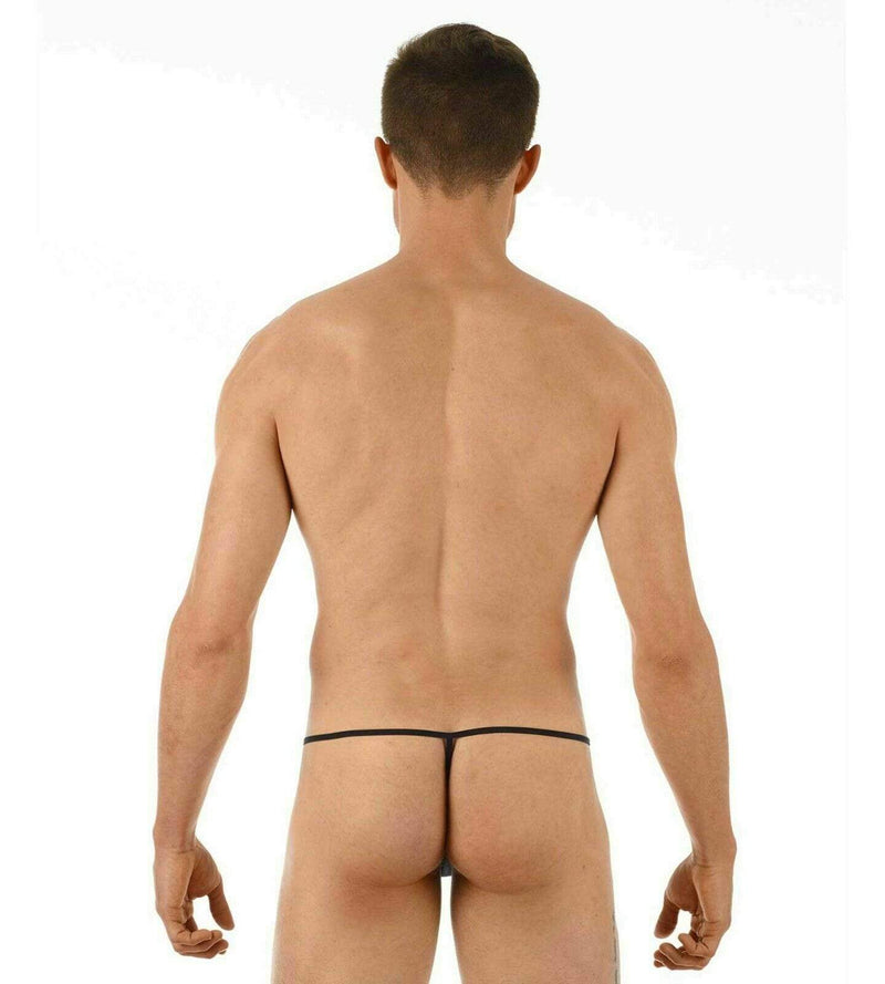 Gregg Homme Strings Beau Mens G-string Pouch Black 130914 65 - SexyMenUnderwear.com