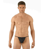 Gregg Homme Strings Beau Mens G-string Pouch Black 130914 65 - SexyMenUnderwear.com