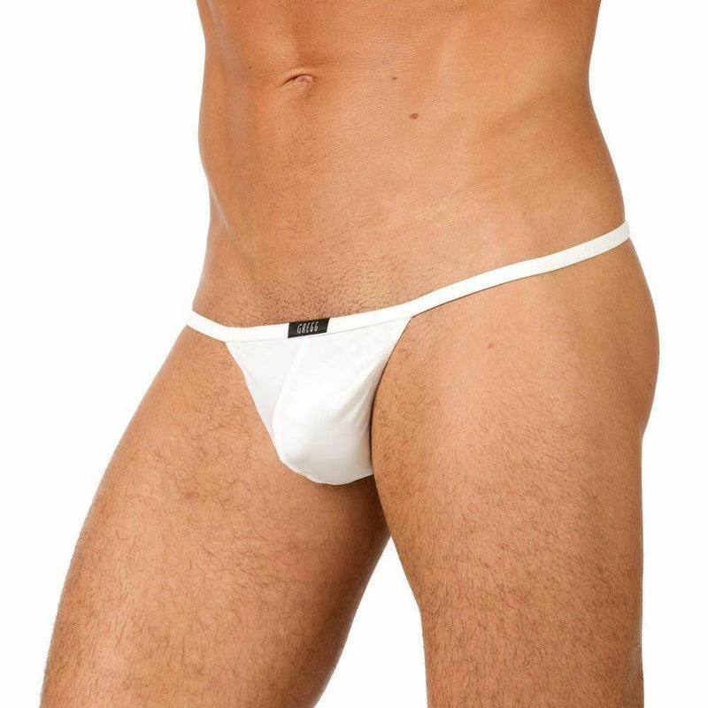 Gregg Homme Strings Wonder Men G-String White 96114 35 - SexyMenUnderwear.com