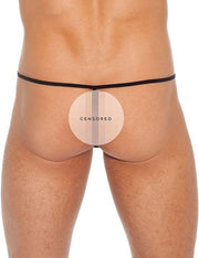 GREGG HOMME T-Back String Beyond Doubt Net Mesh G-Strings White 110214 155 - SexyMenUnderwear.com