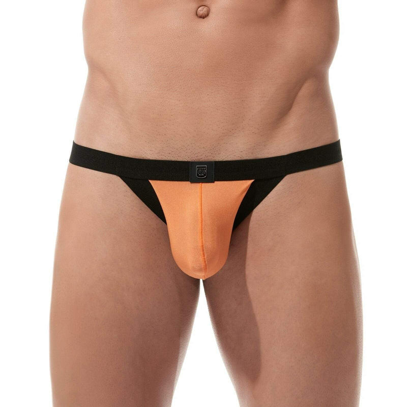Gregg Homme Thong Avant-Garde Sheer / Fishnet Mesh Tangas Orange 160404 96 - SexyMenUnderwear.com