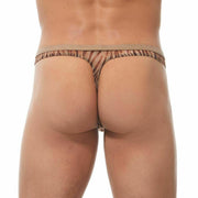 Gregg Homme Thong Casablanca C-Ring Tangas Sheer Mesh Natural 170304 61 - SexyMenUnderwear.com