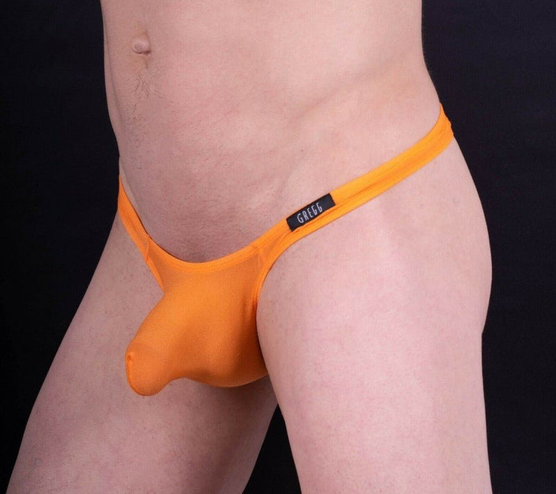 Gregg Homme Thong Torridz Fashion Undergear Silky Fabric Orange 87404 22 - SexyMenUnderwear.com