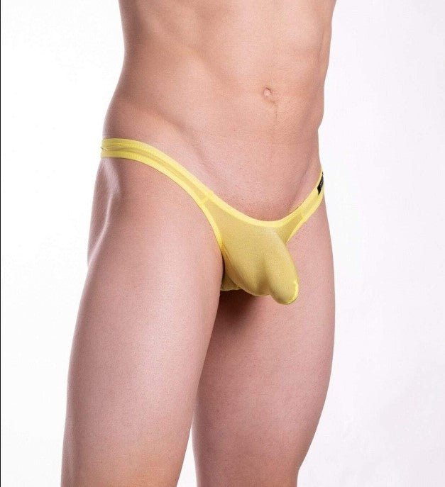 Gregg Homme Thong Torridz Hyper-Stretch Tangas Yellow 87404 24 - SexyMenUnderwear.com