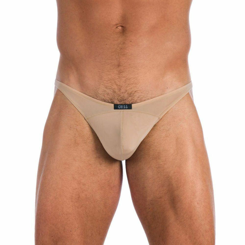 Gregg Homme Thong VIRGIN Microfiber G-string Tanga Nude 95504 28 - SexyMenUnderwear.com