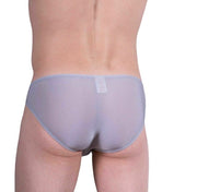 Gregg Homme Torridz Brief HyperStretch Fabric Silver 87403 19 - SexyMenUnderwear.com