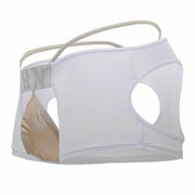 Hidden Sexy Boxer Lingerie For Men Open Butt Boxers Trunk WHITE 957 4 - SexyMenUnderwear.com