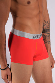HOM Boxer Colorama Shorty Business Red 1 - SexyMenUnderwear.com