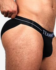 ICON Briefs TEAMM8 Micro-Modal Quick Dry Fabric Sport Brief Black 9 - SexyMenUnderwear.com