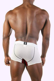 JJ Malibu Boxer Sports Breathable Mystery Maroon 1 - SexyMenUnderwear.com