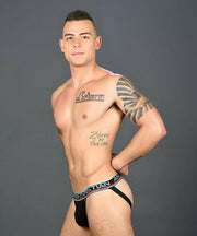 Jock Almost Naked Cotton Fabric Undies Black 91089 28 - SexyMenUnderwear.com