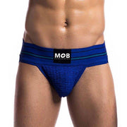 Jock MOB Eroticwear Malebasics Fetish Classic Jockstrap Royal MBL100 1 - SexyMenUnderwear.com