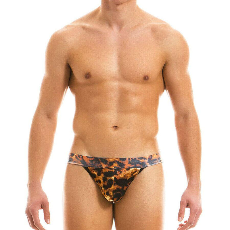 Jock Modus Vivendi Fashion Viscose Jockstrap Animal Printed Leopard 14916 43 - SexyMenUnderwear.com