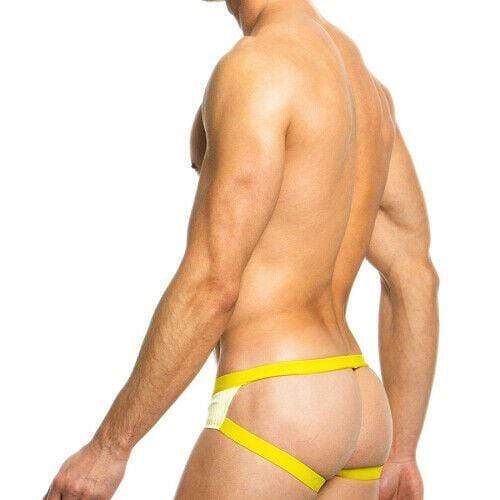 Jockstrap Modus Vivendi Fashion Jocks Animal Line Yellow 06816 4 - SexyMenUnderwear.com