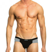 Jockstrap Modus Vivendi Viscose Jock Collection Animal Black 06816 1 - SexyMenUnderwear.com