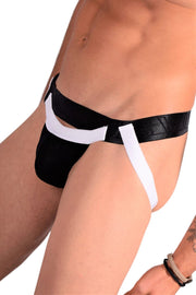 Jockstrap Quality Modus Vivendi Jock Archaic Black 17113 10 - SexyMenUnderwear.com