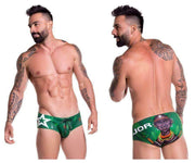 JOR Swimwear Masai Low Rise Swim Briefs Green 0767 3 - SexyMenUnderwear.com