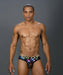 LARGE Andrew Christian Brief Prism Sexy Briefs Slip Almost Naked Multicolor 91223 6 - SexyMenUnderwear.com