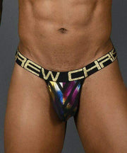 LARGE Andrew Christian Jock Prism Jockstrap Fashion Multicolor 91224 60 - SexyMenUnderwear.com