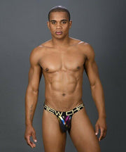 LARGE Andrew Christian Jock Prism Jockstrap Fashion Multicolor 91224 60 - SexyMenUnderwear.com