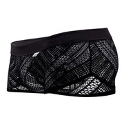 Large CandyMan Lace Mini Trunks Black 99444 7 - SexyMenUnderwear.com