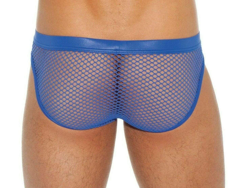 LARGE Gregg Homme Brief Beyond Doubt Mesh Sexy Slip Royal Large 110213 103 - SexyMenUnderwear.com