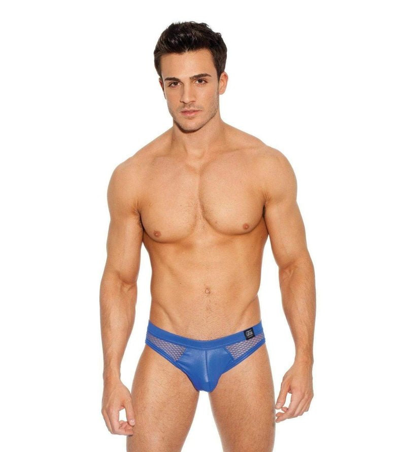 LARGE Gregg Homme Brief Beyond Doubt Mesh Sexy Slip Royal Large 110213 103 - SexyMenUnderwear.com
