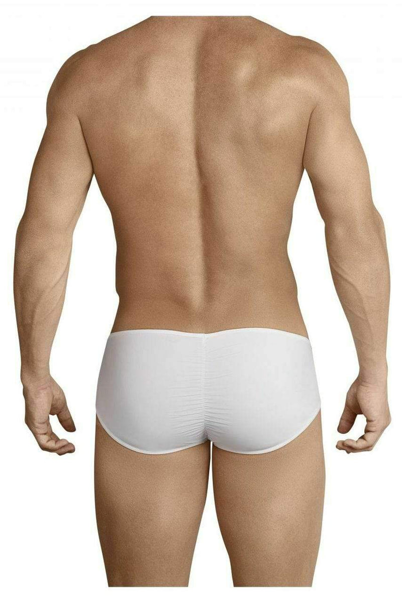 LARGE Pikante Brief Aston Nylon Slips Sexy White 8711 2 - SexyMenUnderwear.com