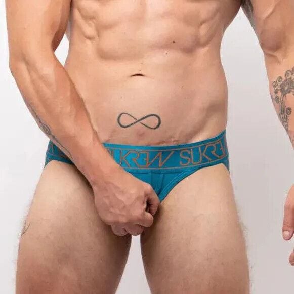 LARGE SUKREW U-Style Jockstrap With Oval Front Hole Low-Rise Jock Shiny Topaz 16 - SexyMenUnderwear.com