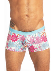 L'Homme Invisible Boxer Technicolor Dreams Hipster Push Up Rose Fushia MY39 8 - SexyMenUnderwear.com