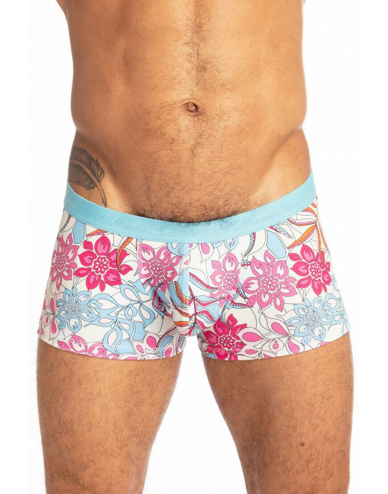 L'Homme Invisible Boxer Technicolor Dreams Hipster Push Up Rose Fushia MY39 8 - SexyMenUnderwear.com
