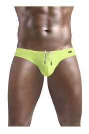 Low-Rise Swimwear ErgoWear X4D Swim-Briefs Bright Yellow 1414 - SexyMenUnderwear.com