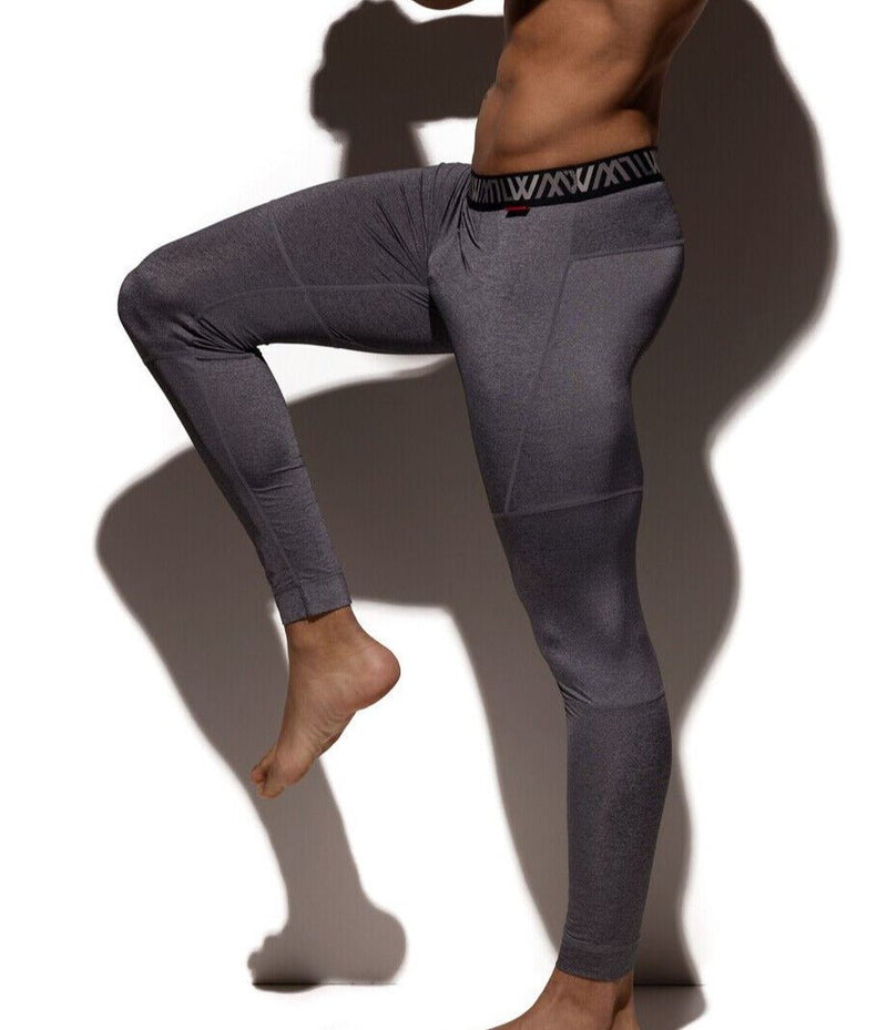 LVW AMSTERDAM Leggings Gym Sportwear Activewear Legging Charcoal 16 - SexyMenUnderwear.com