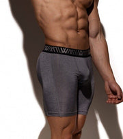 LVW AMSTERDAM Tight Sport Shorts Gym Jammer Activewear Charcoal 20 - SexyMenUnderwear.com