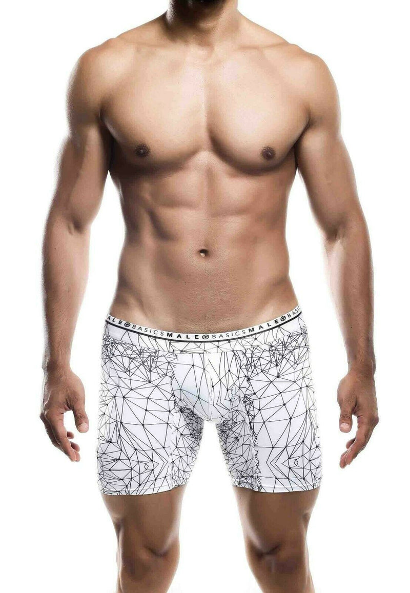 Malebasics Boxer Hipster Quick Dry Fabric Long Boxer Spider MB202 4 - SexyMenUnderwear.com