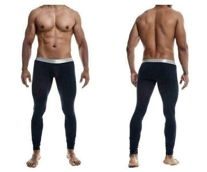 Malebasics Legging Classic Pima Long Johns Navy MB105 2 - SexyMenUnderwear.com