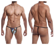 Malebasics Mens G-String MOB Eroticwear Music Thong MBL59 3 - SexyMenUnderwear.com