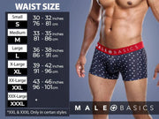 MALEBASICS Spot Brief Cotton Lycra Low-Cut Briefs Red MBS01 4 - SexyMenUnderwear.com