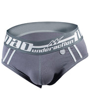 MAO Sports Briefs Line Stretchy Perfect Fit Cotton Gray Brief 13612.4 - SexyMenUnderwear.com