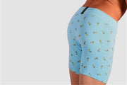 MAO Sports Casual Cotton Boxer Banana Print Soft & Stretchy Fabric Baby Blue - SexyMenUnderwear.com