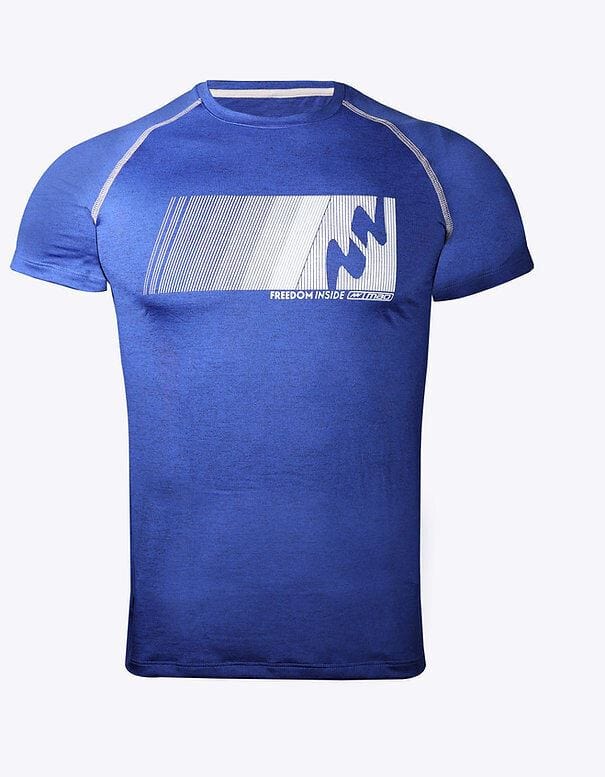 MAO Sports T-Shirts Playera Cyclismo Muscle Compression Shirt Blue Azul 14 - SexyMenUnderwear.com