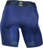MAO USA Sport Boxer Compression Shorts Mid-Cut Stretchy Microfibre Navy 7021 3 - SexyMenUnderwear.com