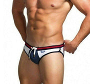 Marcuse Dragon Swim-Brief Swimwear Blue 06816 2 - SexyMenUnderwear.com